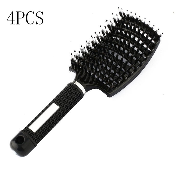 Hairbrush Anti Kit Brushy Women Detangler Hair Brush Bristle Nylon Scalp Massage Teaser Hair Brush Comb Hairbrush Anti Kit Brushy Women Detangler Hair Brush Bristle Nylon Scalp Massage Teaser Hair Brush Comb